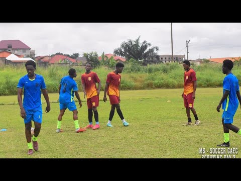 (SCOUTING Match) ￼MS-selected Players  0-2 HOLY BOYS #ghanafootballassociation #footballclub #ipl