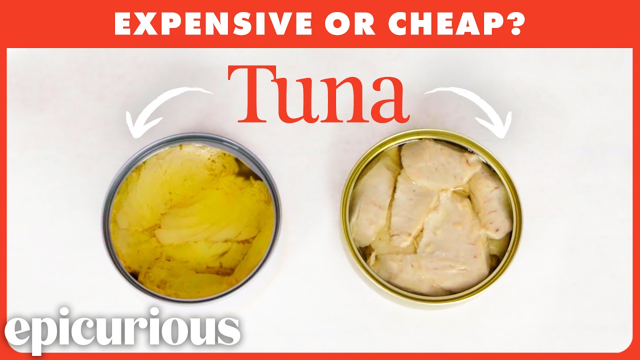 Fish Expert Guesses Cheap vs Expensive Tinned Fish | Price Points | Epicurious