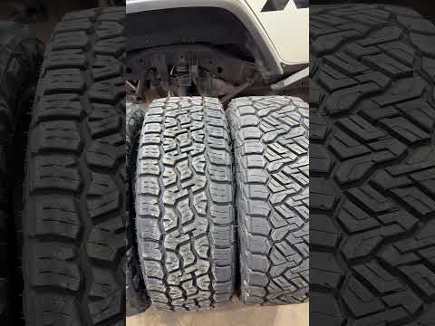 New all-terrain tire comparison ￼
