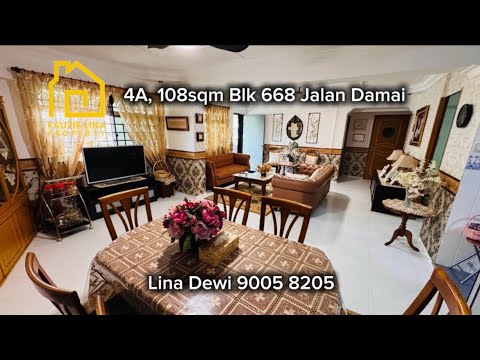 668 Jalan Damai, 668 Jalan Damai, 3 Bedrooms, 1,162 sqft, HDB Flat For Sale, by Lina Dewi, 500139625 - PropertyGuru.com.sg
