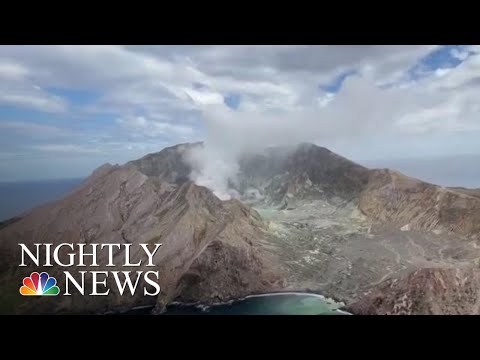 ニュージーランド火山噴火後の危険な復興ミッションが進行中｜NBCナイトリーニュース (Dangerous Recovery Mission Underway After New Zealand Volcano Eruption | NBC Nightly News)