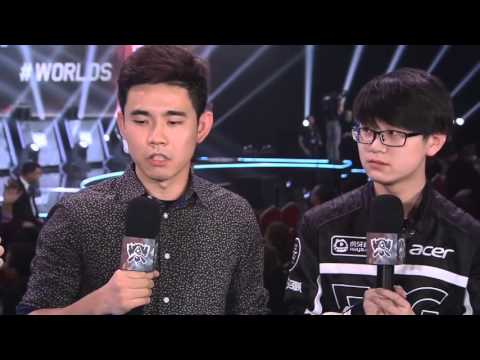 EDG Group Stage winner interview | League of Legends 2015 World Championship