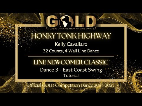 GOLD 2024 Line Newcomer Classic - Dance 3: ECS "Honky Tonk Highway" - Tutorial without music