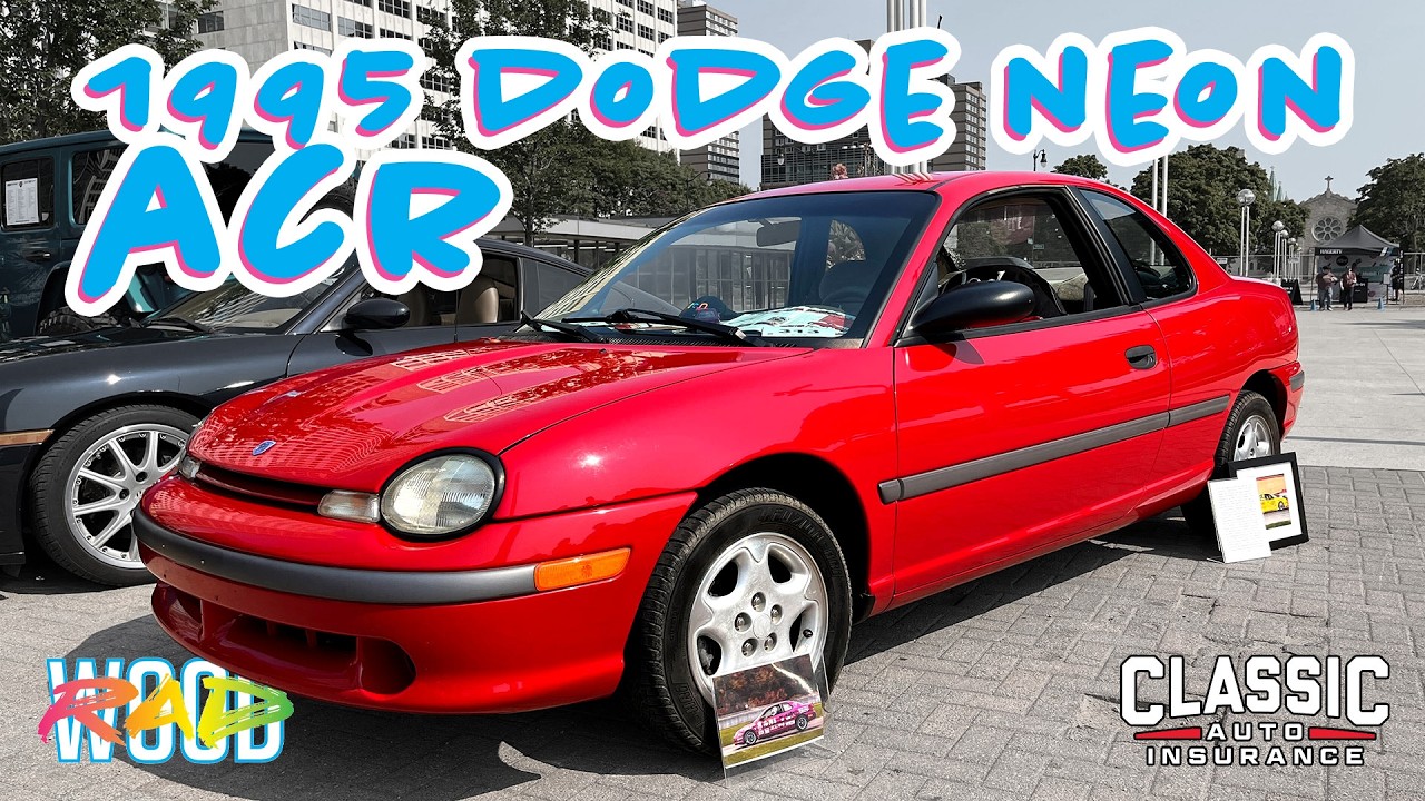 RARE 1 of 150 1995 Dodge Neon ACR | RADwood Detroit 2024