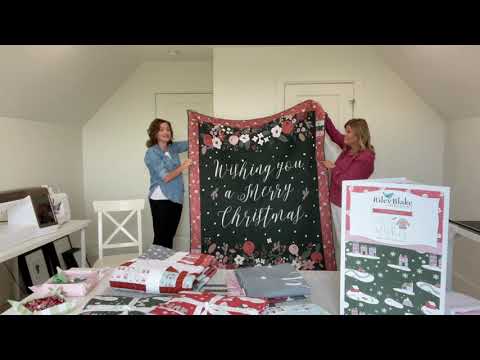 RBD Virtual Quilt Market  Warm Wishes  Fabric Line