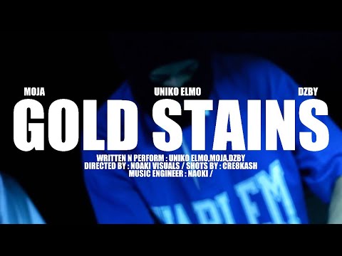 Uniko Elmo - GOLD STAINS feat. MOJA x DZBY (Official Music Video)