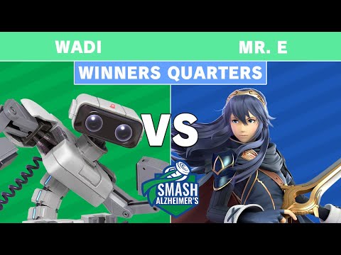 Smash Alzheimer's Invitational - WaDi (Rob) Vs. Mr. E (Lucina) - Winners Quarters