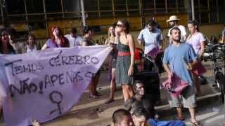 preview picture of video 'Manifestação no Miss Bixete (USP/São Carlos, 2013)'