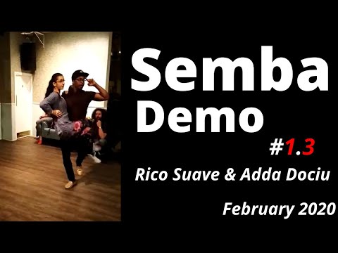 Semba Demo   Rico Suave and Adda Dociu   Kizomba Thursday London
