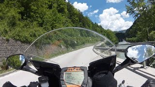 preview picture of video 'KTM 1190 RC8 R - Großreifling to Palfau'