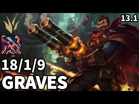 Graves Jungle vs Olaf - EUW Challenger | Patch 13.1