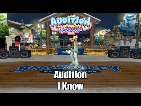 Audition - I Know , Crazy Freestyle - Audition AyoDance