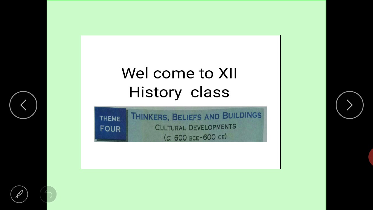 CH-4 PART-1 THINKERS, BELIEFS AND BUILDINGS,  Cultural Development (C600BCE-600CE)