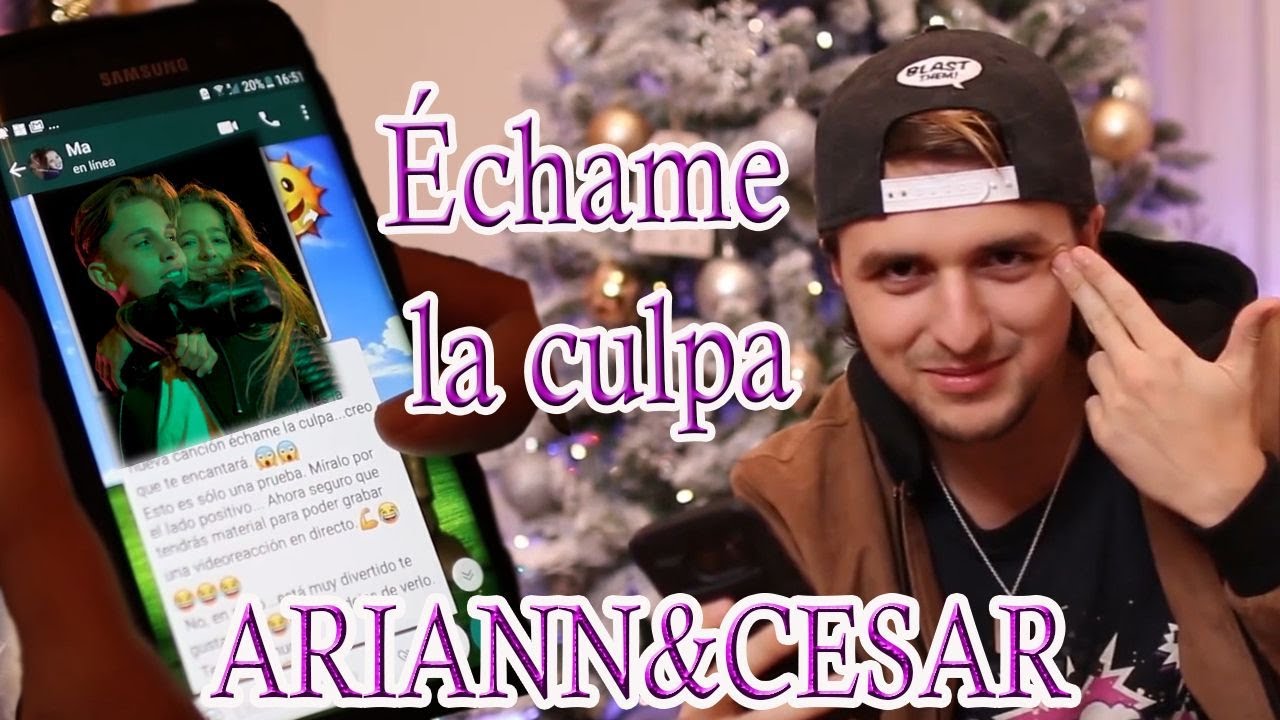 Échame la culpa - Luis Fonsi - Cover Ariann ft César 😘 hermana de 10 años de Dalas Review😂😂