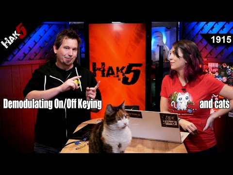 Demodulating On / Off Keying... and Cats - Hak5 1915