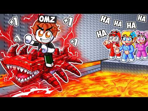 I Pretended To Be A NOOB Then Used OP SEA MONSTER In +1 Speed Escape!