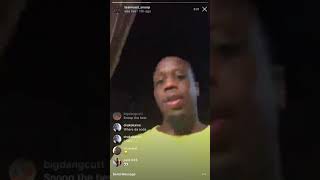 Team Eastside Snoops IG LIVE a couple hours before gettingkilled