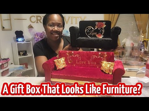 DIY Sofa Gift Box Tutorial You Never Knew You Needed!