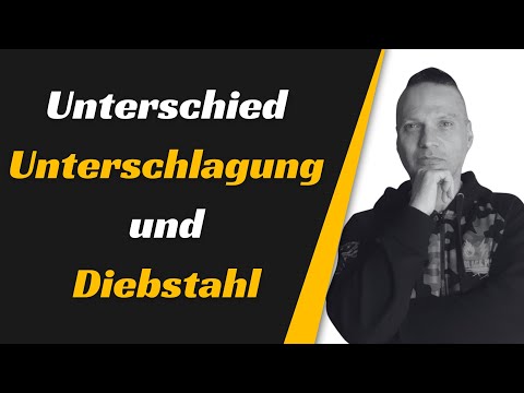 {EINFACH ERKLÄRT} Unterschied § 242 STGB Diebstahl und § 246 STGB Unterschlagung