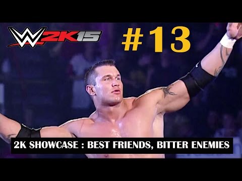 WWE 2K15 (PS4) 2K Showcase - Best Friends, Bitter Enemies #13 Walkthrough Gameplay