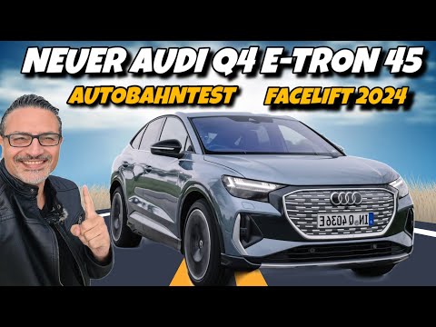 Neuer Audi Q4 e-tron 45 im ersten Test und Neueröffnung Audi Charging Hub Frankfurt mit top Infos.