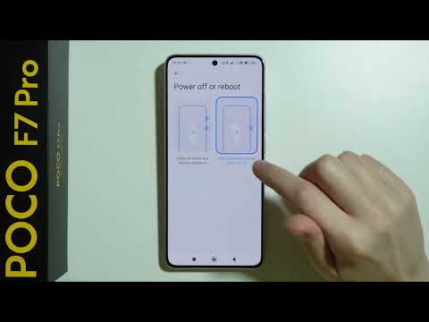 POCO F7 Pro: How to Use Power Button for Power Menu