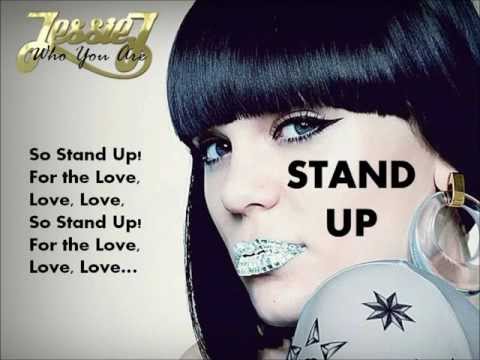 STAND UP - Jessie J - WITH LYRICS.