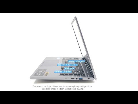🔄 Acer Swift Go 16 (SFG16-71) - Ports info and 360º look