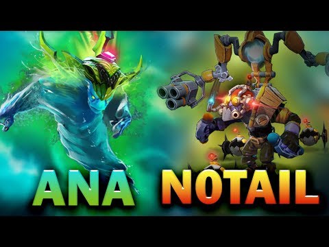 Mid Ana Morphling vs N0tail Tinker Dota 2 Pro Highlights
