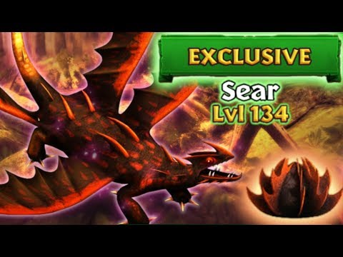 Sear (New Exclusive Singetail) Titan Mode Max Level 134 | Dragons: Rise of Berk