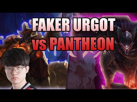 Faker MidLane Urgot | Faker Urgot 8/0/5 | SKT T1 Faker Urgot vs Pantheon