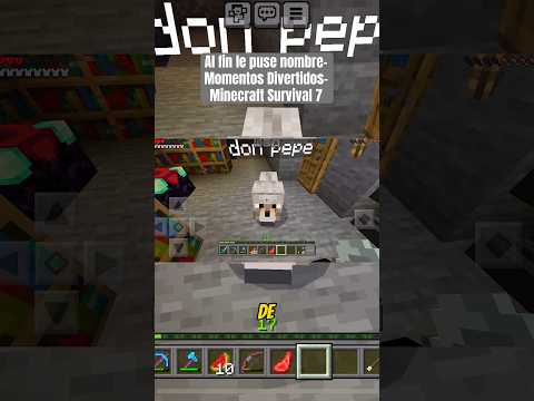 "Naming my Therycraft-bot and it's HILARIOUS! | Minecraft Survival 7" #minecraft #funnymoments