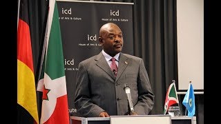 Pierre Nkurunziza (President of the Republic of Burundi)