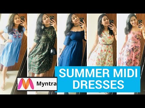 myntra midi