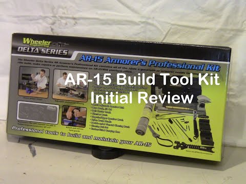 wheeler ar-15 build tool kit initial review