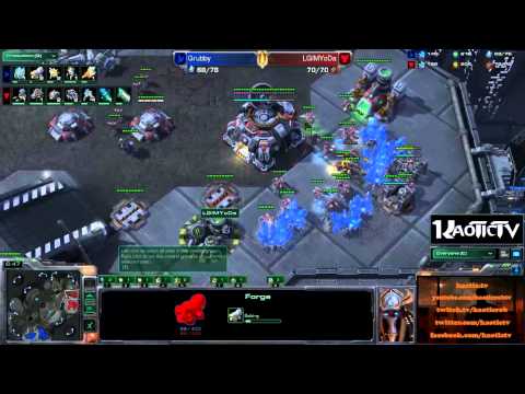 IEM Ro12 Grubby(P) vs Yoda(T) G1 Katowice SC2