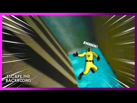 we're trapped in the backrooms but we can't stop laughing