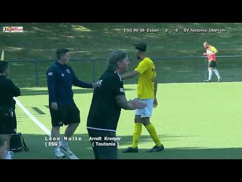 2022 09 04  FV N'rh Kreisliga A Essen Gr 2 2022 23 SP4 ESG 99 06 vs  SV Teutonia Überruhr