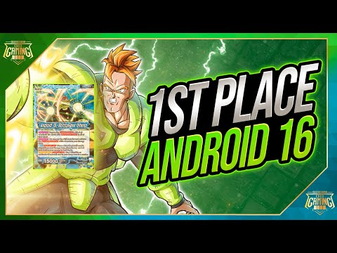 DBS Card Game - May 2022 Melbourne Regional - John Argyros' 1st Place Android 16 Deck Profile!