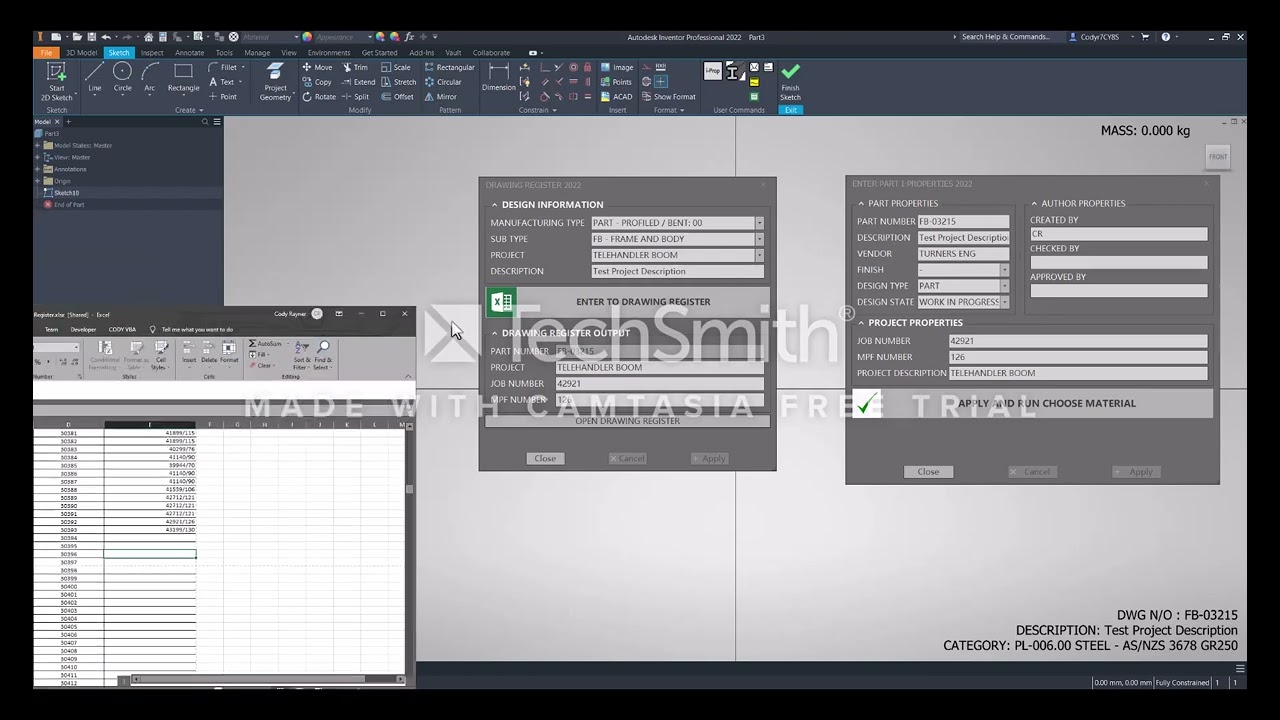 #3 - DRAWING REGISTER RULE