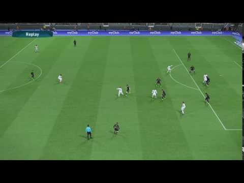 Pro Evolution Soccer 2017 real madrid x napoli gol de casemiro ps4