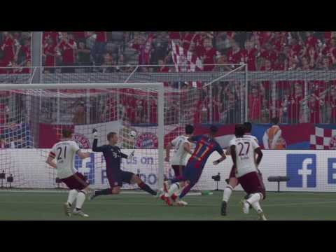 ROAD TO DIVISION 1 PART 30 - BARCELONA VS BAYERN - FIFA 17 Online Seasons Gameplay