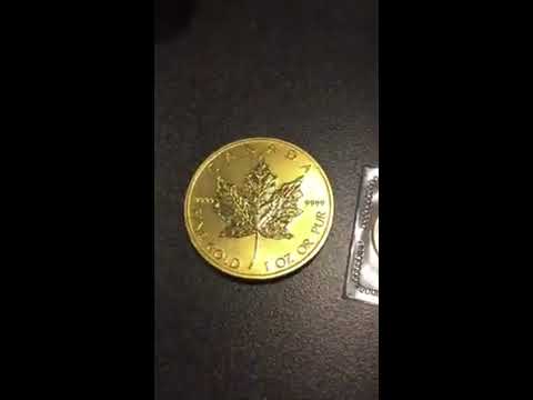 1oz Canadian Gold Maple & 1/10th oz Gold Maple