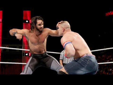 John Cena vs Seth Rollins RAW 06/27/2016 Highlights