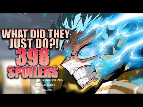 WHAT DID THEY JUST DO! / My Hero Academia Chapter 398 Spoilers