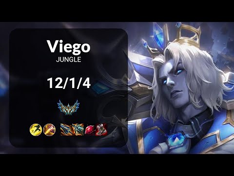 Viego vs Wukong JUNGLE - KR CHALLENGER Patch 14.22