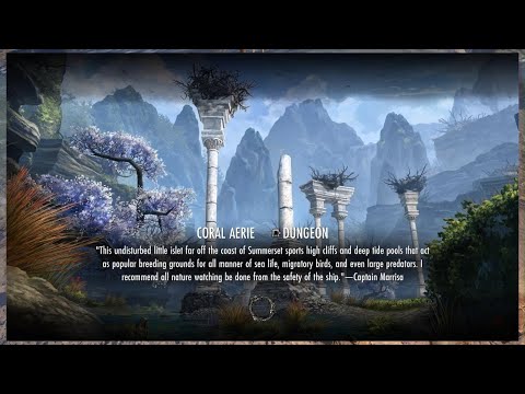 Coral Aerie Dungeon Story + Walkthrough - ESO - No Commentary