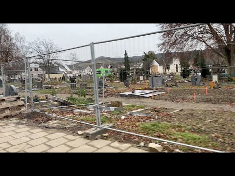 14.12.21: Ahrweiler, Friedhof/ Schützenstrasse, Update Ahr Flutkatastrophe