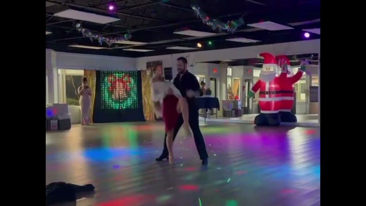 Professional Chacha Show by Paul & Alina at our Christmas Party 2025 🎄🎁