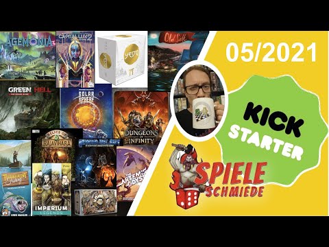 #KickstarterNews 05/2021 - Green Hell, Imperium Legenden, The Artemis Odyssey u.v.m.